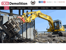 Tablet Screenshot of dds-demolition.co.uk